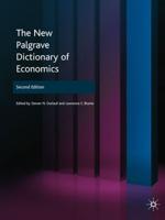 The New Palgrave Dictionary of Economics. Vol. 3 Equality - Hennipman