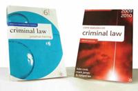 Criminal Law and Core Statutes Value Pack