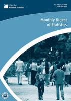 Monthly Digest of Statistics Vol 772, April 2010