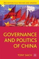 Governance and Politics of China
