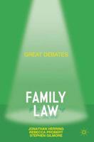 Great Debates in Family Law