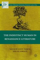 The Indistinct Human in Renaissance Literature