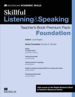 Skillful Foundation Level Listening & Speaking Teacher's Book Premium Pack