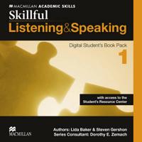 Skillful Level 1 Listening & Speaking Digital Student's Book Pack