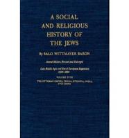 A Social and Religious History of the Jews