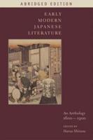 Early Modern Japanese Literature