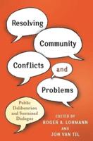 Resolving Community Conflicts and Problems