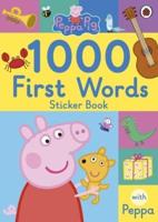 Peppa Pig: 1000 First Words Sticker Book