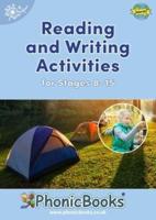Reading and Writing Activities for Stage 8-15