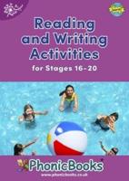 Reading and Writing Activities for Stages 16-20. 'Tch' and 'Ve', Two-Syllable Words, Suffixes -Ed and -Ing and Spelling