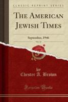 The American Jewish Times, Vol. 12