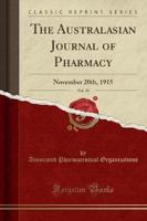 The Australasian Journal of Pharmacy, Vol. 30