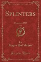 Splinters, Vol. 11