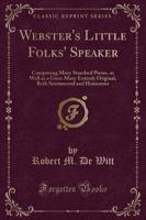 Webster's Little Folks' Speaker