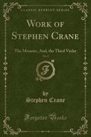 Work of Stephen Crane, Vol. 3