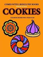 Coloring Books for 2 Year Olds (Cookies)