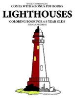 Simple Coloring Books for 4-5 Year Olds (Lighthouses)