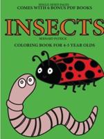 Coloring Book for 4-5 Year Olds (Insects)