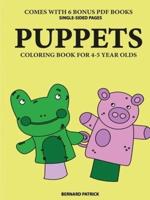 Coloring Book for 4-5 Year Olds (Puppets)