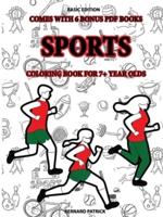 Coloring Book for 7+ Year Olds (Sports)