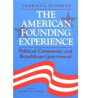 The American Founding Experience
