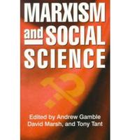 MARXISM & SOCIAL SCIENCE