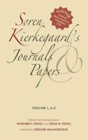 Soren Kierkegaard's Journals and Papers. Vol. 1 A-E
