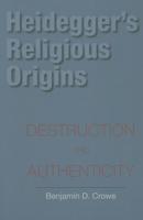 Heidegger's Religious Origins