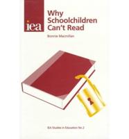 Why Schoolchildren Can't Read