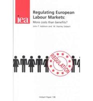 Regulating European Labour Markets