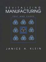 Revitalizing Manufacturing