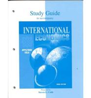 International Economics. Student Study Guide Workbook