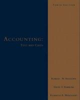 Accounting, Text and Cases