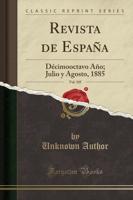 Revista De Espaï¿½a, Vol. 105