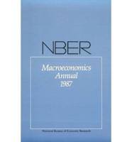 NBER Macroeconomics Annual 1987