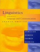 Linguistics - An Introduction To Language & Communication 4E (Paper)