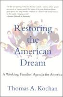 Restoring the American Dream