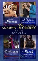 Modern Romance May 2016. Books 1-4