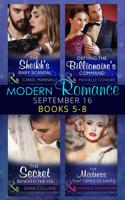 Modern Romance September 2016. Books 5-8