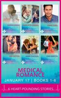 Medical Romance January 2017. Books 1-6