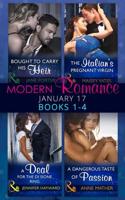 Modern Romance January 2017. Books 1-4