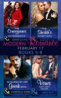 Modern Romance February. Books 5-8