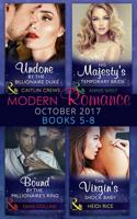 Modern Romance Collection. Books 5-8 October 2017