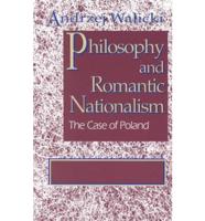 Philosophy and Romantic Nationalism