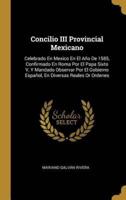 Concilio III Provincial Mexicano