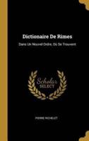 Dictionaire De Rimes