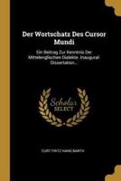 Der Wortschatz Des Cursor Mundi