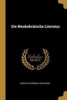 Die Neuhebräische Literatur