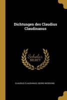 Dichtungen Des Claudius Claudinanus
