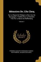 Mémoires De J.Du Clerq